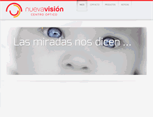 Tablet Screenshot of nueva-vision.com